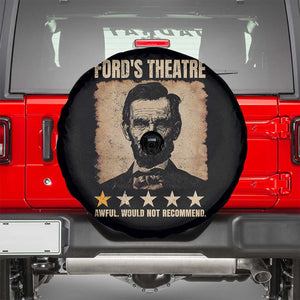 Abraham Lincoln Ford's Theatre Spare Tire Cover Awful Would Not Recommend Funny US History