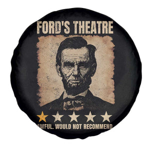Abraham Lincoln Ford's Theatre Spare Tire Cover Awful Would Not Recommend Funny US History
