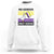 Funny Non Binary Sweatshirt No Gender Only Goose LGBTQ Enby Flag TS11 White Print Your Wear