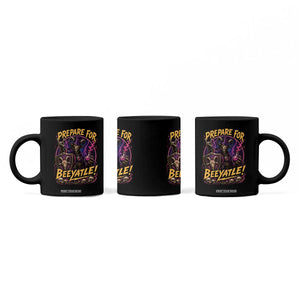 Prepare For Beeyatle Coffee Mug Funny Goat Wizard LitRPG Lover