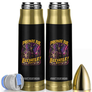 Prepare For Beeyatle Bullet Tumbler Funny Goat Wizard LitRPG Lover