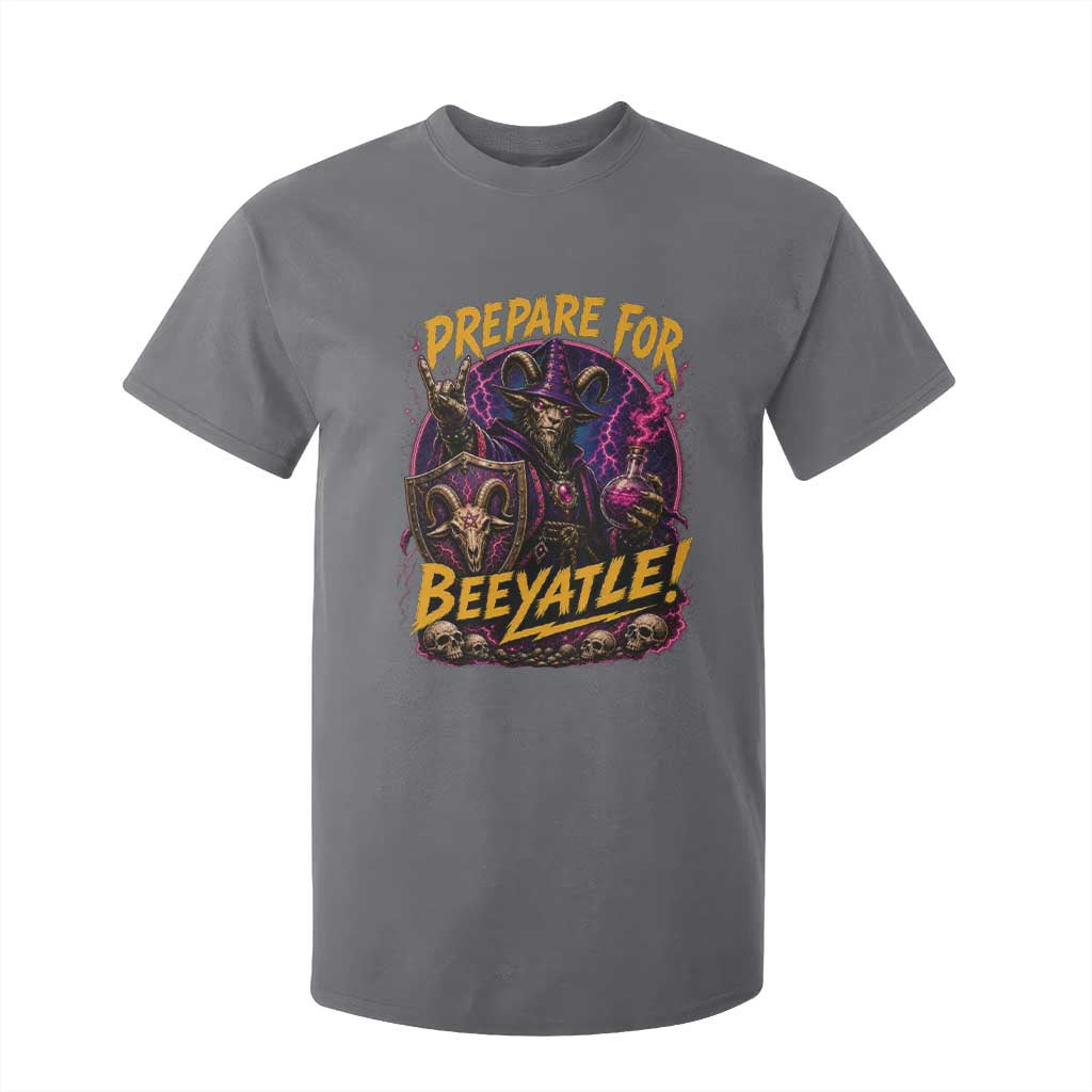 Prepare For Beeyatle T Shirt For Kid Funny Goat Wizard LitRPG Lover
