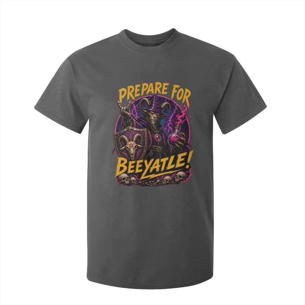 Prepare For Beeyatle T Shirt For Kid Funny Goat Wizard LitRPG Lover