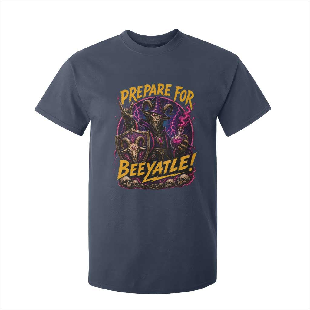 Prepare For Beeyatle T Shirt For Kid Funny Goat Wizard LitRPG Lover