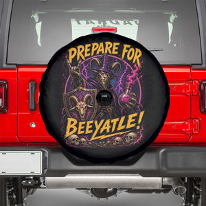 Prepare For Beeyatle Spare Tire Cover Funny Goat Wizard LitRPG Lover
