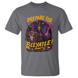 Prepare For Beeyatle T Shirt Funny Goat Wizard LitRPG Lover