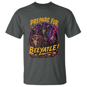 Prepare For Beeyatle T Shirt Funny Goat Wizard LitRPG Lover