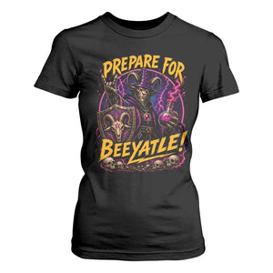 Prepare For Beeyatle T Shirt For Women Funny Goat Wizard LitRPG Lover