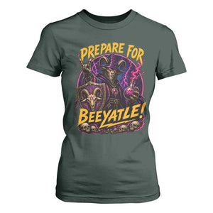 Prepare For Beeyatle T Shirt For Women Funny Goat Wizard LitRPG Lover