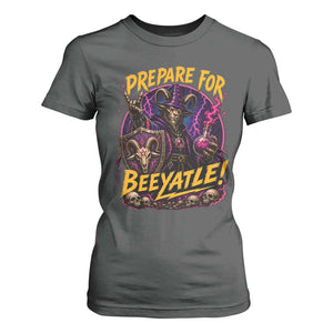 Prepare For Beeyatle T Shirt For Women Funny Goat Wizard LitRPG Lover
