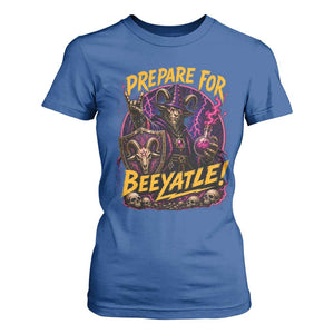 Prepare For Beeyatle T Shirt For Women Funny Goat Wizard LitRPG Lover