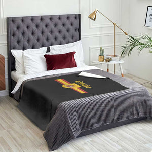 Espana Escudo Retro Spain Coat of Arms and Flag Español Throw Blanket TS11 Print Your Wear