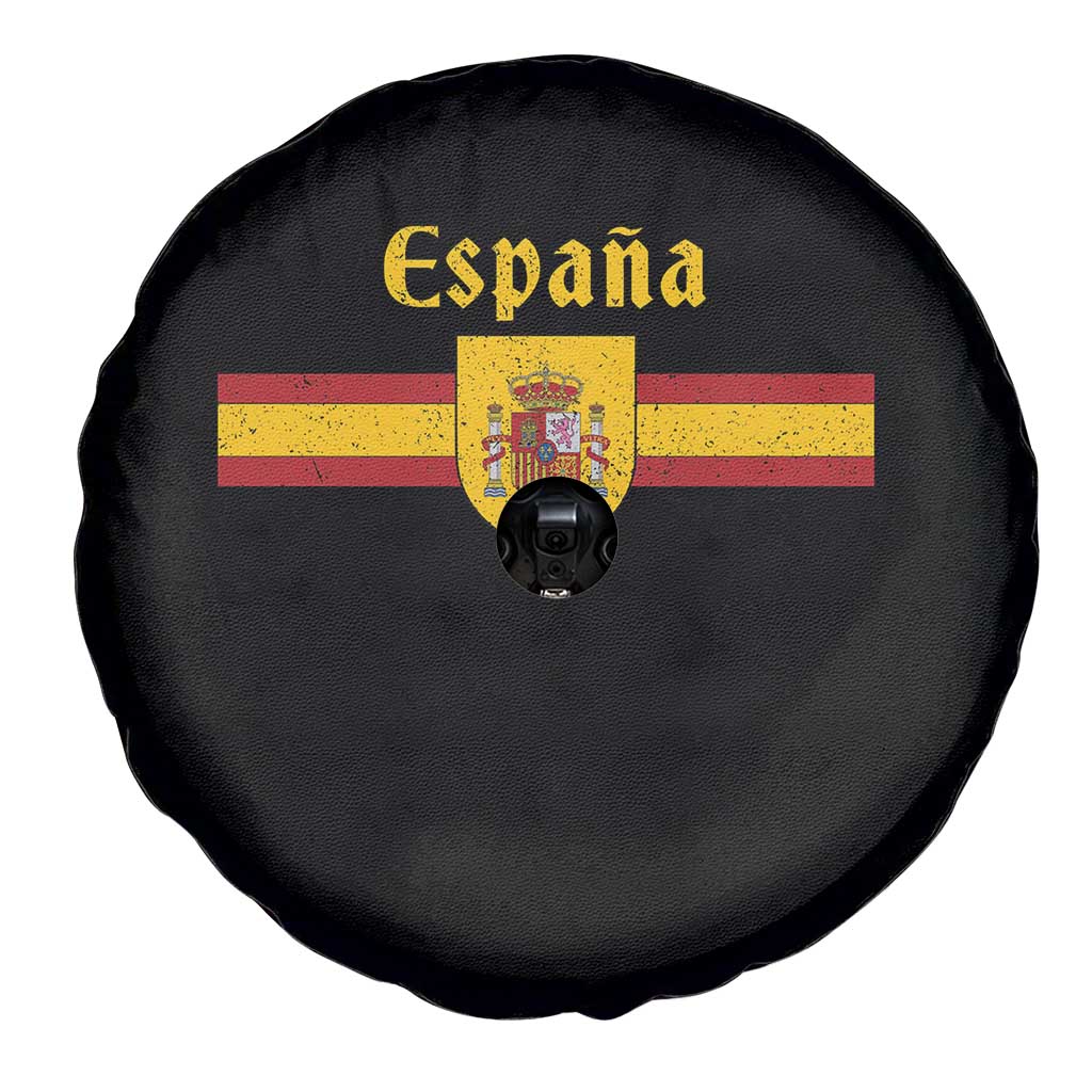 Espana Escudo Retro Spain Coat of Arms and Flag Español Spare Tire Cover TS11 Print Your Wear