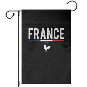 France Gallic Rooster Sports Throwback Design Vintage French Flag Garden Flag TS11 Black Print Your Wear