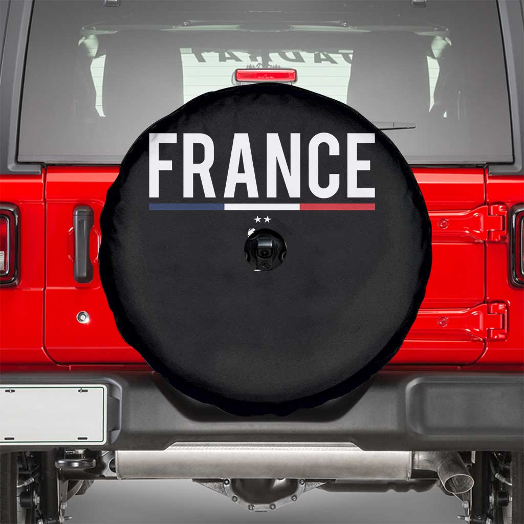France Gallic Rooster Sports Throwback Design Vintage French Flag Spare Tire Cover TS11 Black Print Your Wear