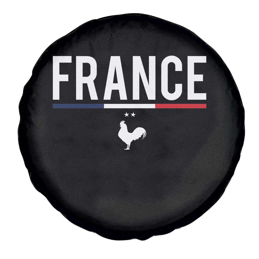 France Gallic Rooster Sports Throwback Design Vintage French Flag Spare Tire Cover TS11 Print Your Wear