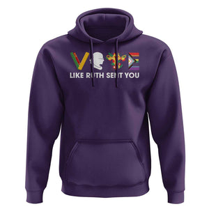 Vote Like Ruth Sent You Hoodie RBG Feminist Women's Rights TS11 Purple Print Your Wear