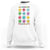 All Feelings Are Okay Sweatshirt School Teacher Psychologist Counselor Planets Back To School TS11 White Print Your Wear