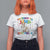 I'm Ready To Jump Into Pre-K T Shirt For Women Back To School Rabbit Heart TS11 White Print Your Wear