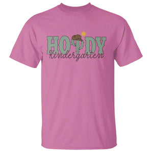 Howdy Kindergarten Teacher T Shirt Rodeo Country Western Cactus Cowboy TS11 Azalea Print Your Wear