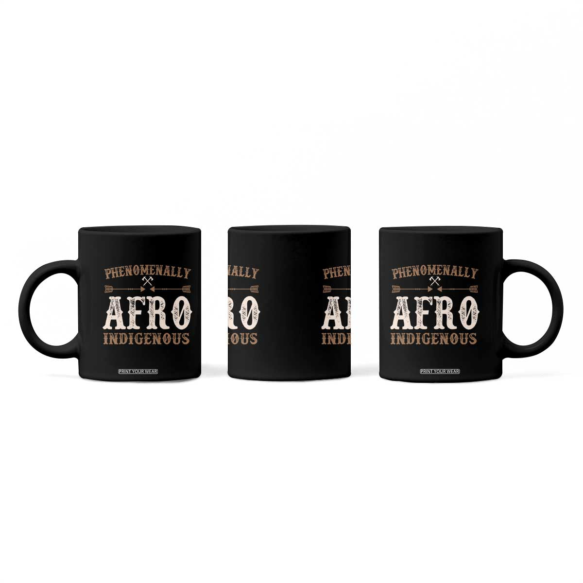 Proud Native American Phenomenally Afro Indigenous Coffee Mug TS11 Print Your Wear
