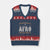 Proud Native American Phenomenally Afro Indigenous V-Neck Knit Sweater Vest - Print Your Wear