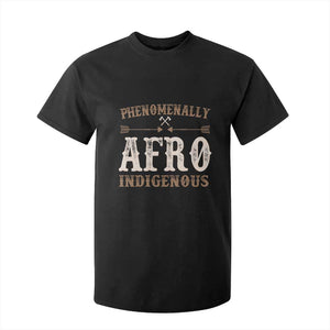 Proud Native American Phenomenally Afro Indigenous T Shirt For Kid TS11 Black Print Your Wear