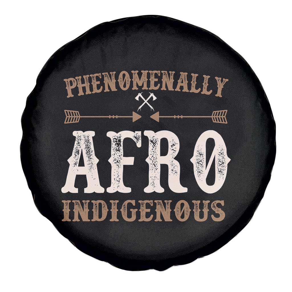 Proud Native American Phenomenally Afro Indigenous Spare Tire Cover TS11 Print Your Wear