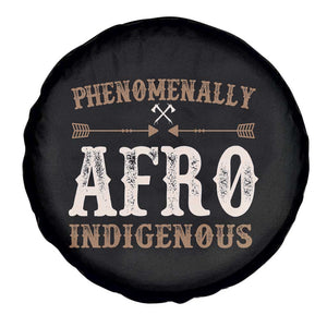 Proud Native American Phenomenally Afro Indigenous Spare Tire Cover TS11 Print Your Wear