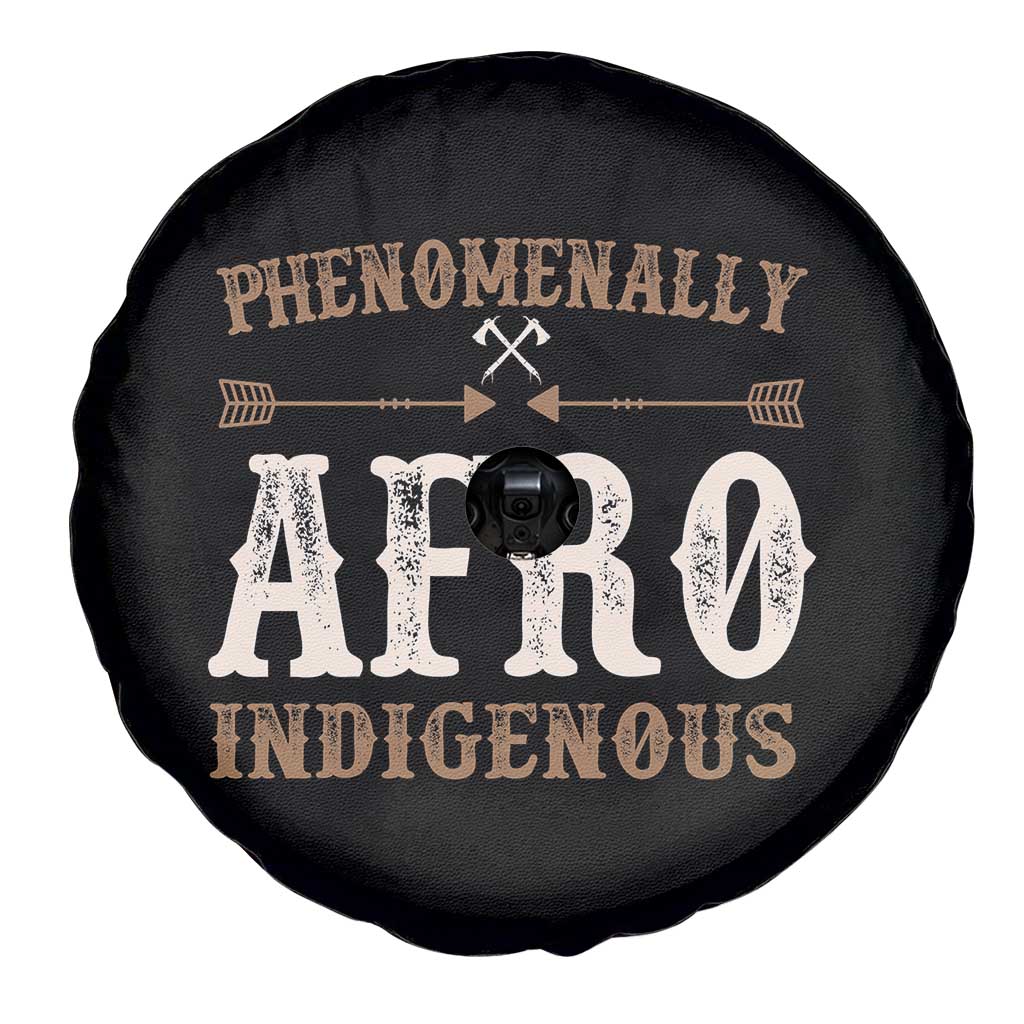 Proud Native American Phenomenally Afro Indigenous Spare Tire Cover TS11 Print Your Wear