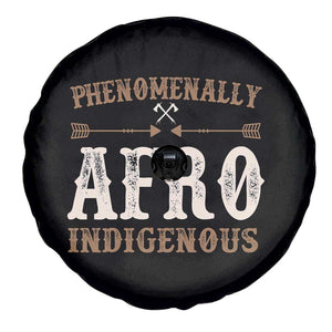 Proud Native American Phenomenally Afro Indigenous Spare Tire Cover TS11 Print Your Wear