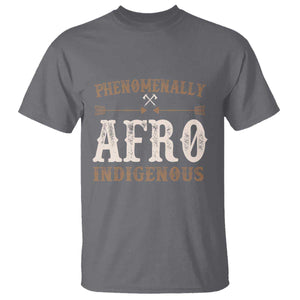 Proud Native American Phenomenally Afro Indigenous T Shirt TS11 Charcoal Print Your Wear