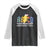 ABCD Kindergarten Rock And Roll Raglan Shirt Teachers Back To School TS11 Black White Print Your Wear