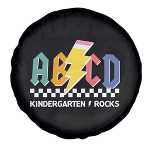 ABCD Kindergarten Rock And Roll Spare Tire Cover Teachers Back To School TS11 Print Your Wear