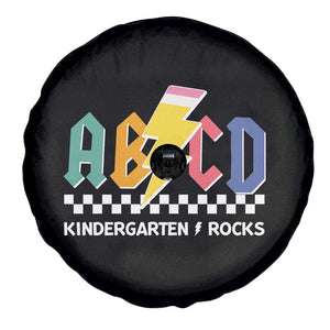 ABCD Kindergarten Rock And Roll Spare Tire Cover Teachers Back To School TS11 Print Your Wear