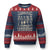 Native American Warrior Ugly Christmas Sweater The Language They Were Forbidden To Speak Saved This Nation - Print Your Wear