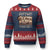 We Should Have Built A Wall Fighting Illegal Immigration Since 1492 Ugly Christmas Sweater Native American - Print Your Wear