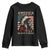 America Love It Or Give It Back Youth Sweatshirt Native American Chiefs Vintage USA Flag TS11 Black Print Your Wear