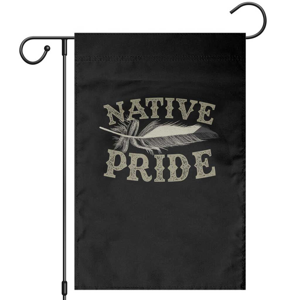 Native Pride Garden Flag Native Indian American Day Indigenous Native American TS11 Black Print Your Wear