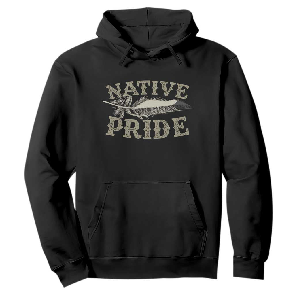 Native Pride Hoodie Native Indian American Day Indigenous Native American TS11 Black Print Your Wear