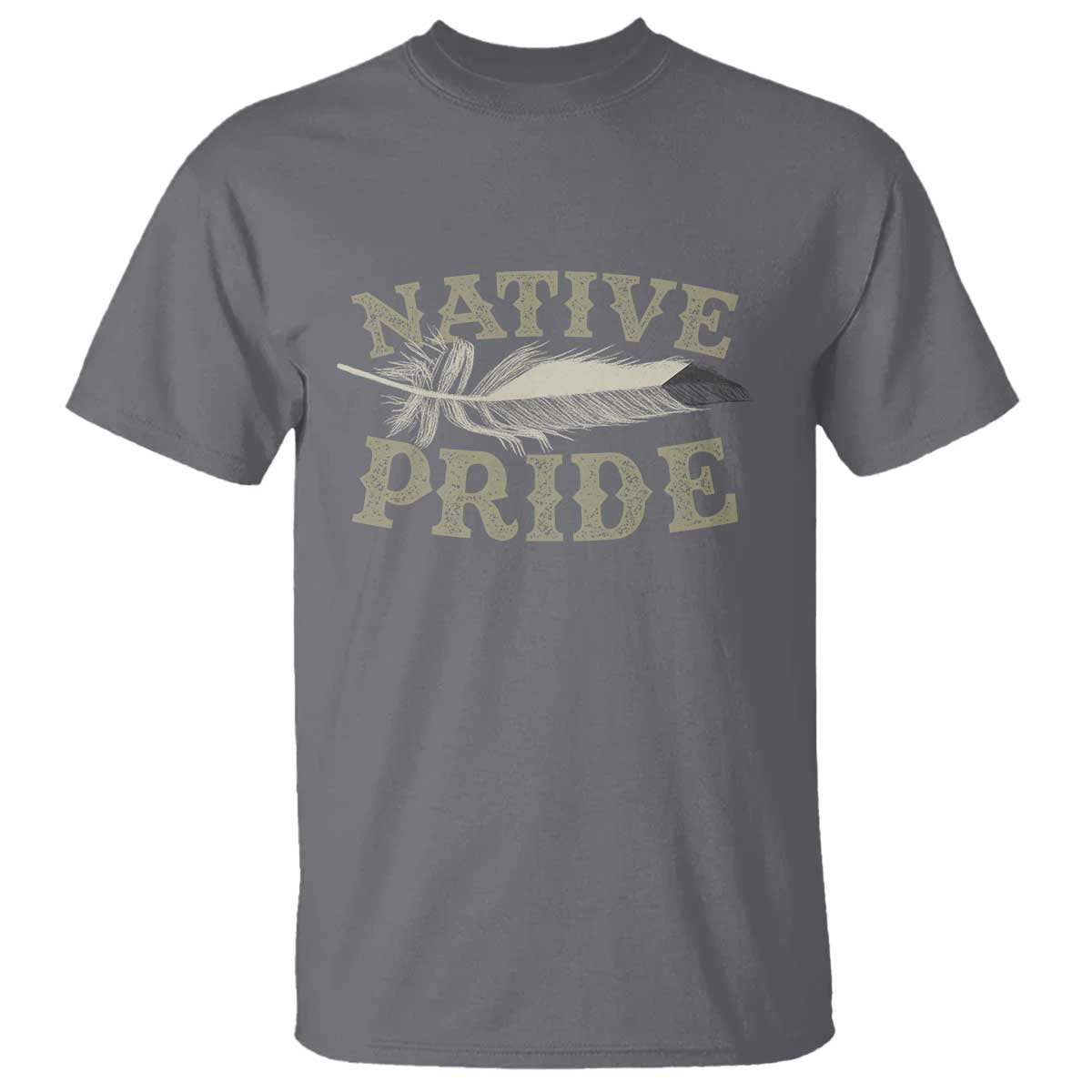 Native Pride T Shirt Native Indian American Day Indigenous Native American TS11 Charcoal Print Your Wear