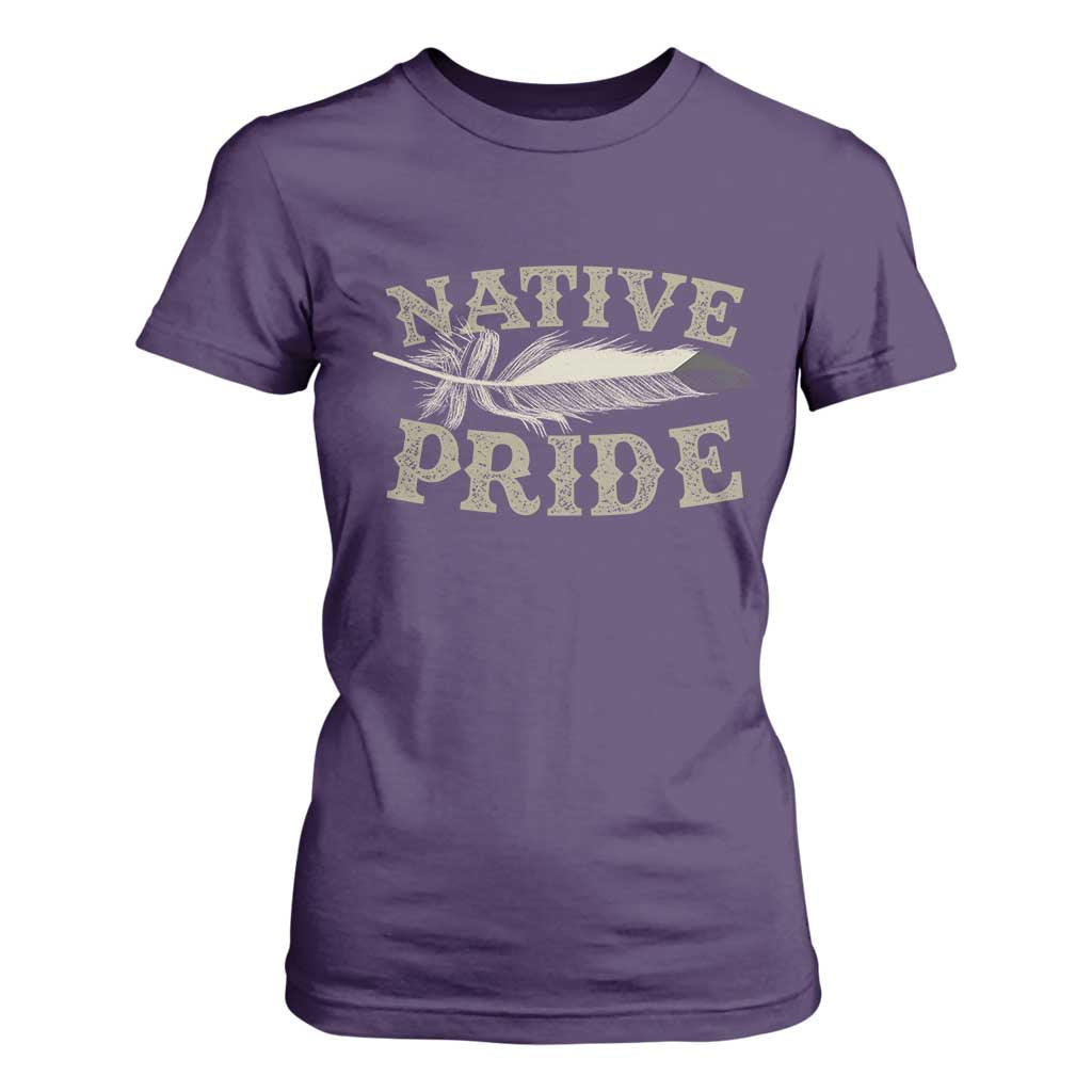 Native Pride T Shirt For Women Native Indian American Day Indigenous Native American TS11 Purple Print Your Wear