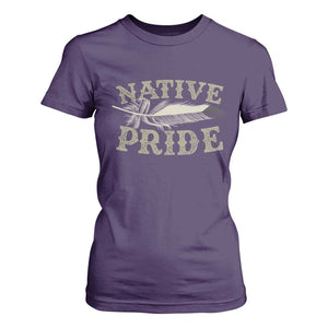 Native Pride T Shirt For Women Native Indian American Day Indigenous Native American TS11 Purple Print Your Wear