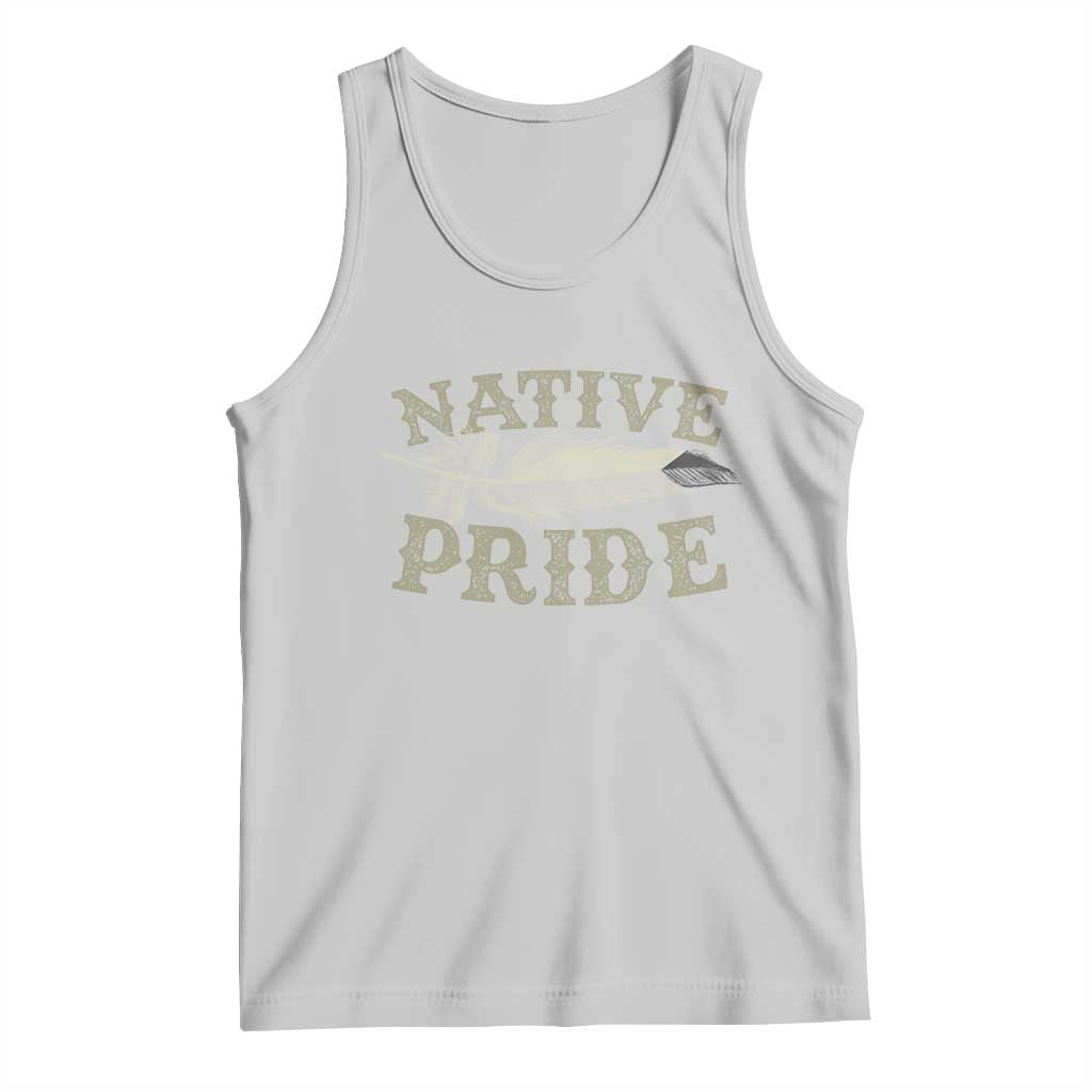 Native Pride Tank Top Native Indian American Day Indigenous Native American TS11 Ash Print Your Wear