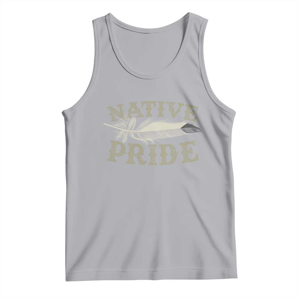 Native Pride Tank Top Native Indian American Day Indigenous Native American TS11 Athletic Heather Print Your Wear