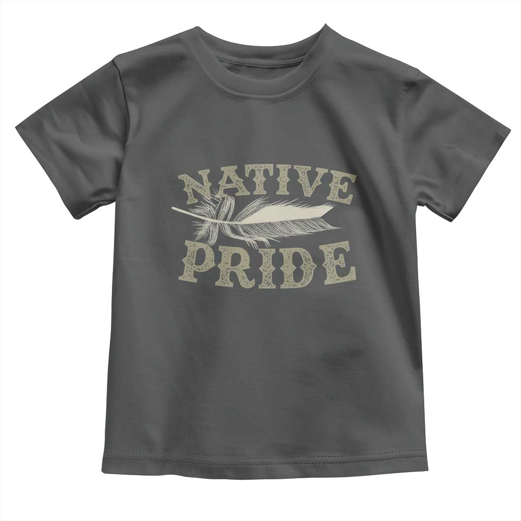 Native Pride Toddler T Shirt Native Indian American Day Indigenous Native American TS11 Dark Heather Print Your Wear