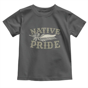 Native Pride Toddler T Shirt Native Indian American Day Indigenous Native American TS11 Dark Heather Print Your Wear