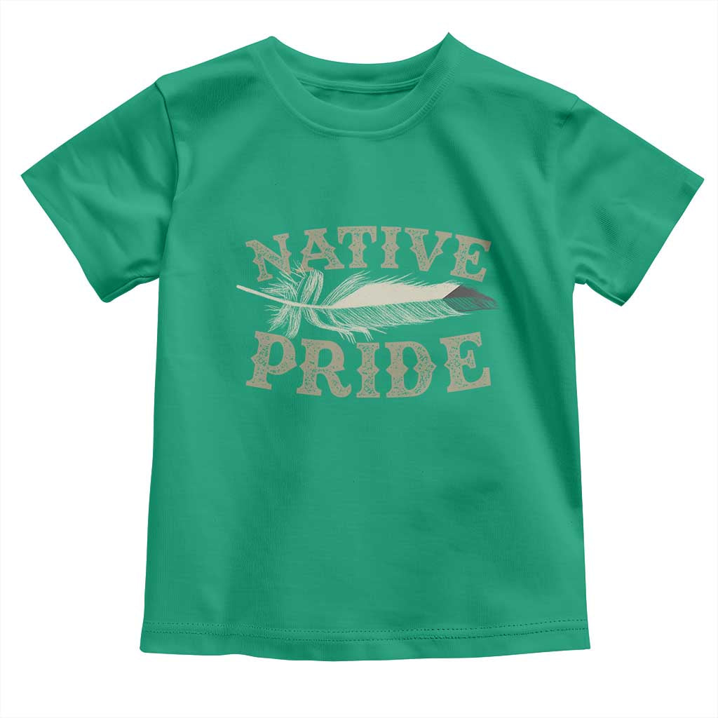 Native Pride Toddler T Shirt Native Indian American Day Indigenous Native American TS11 Irish Green Print Your Wear
