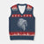Native American Tribes V-Neck Knit Sweater Vest Vintage Indian American Chief - Print Your Wear
