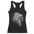 Native American Tribes Racerback Tank Top Vintage Indian American Chief TS11 Black Print Your Wear
